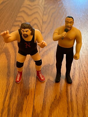 Japan Wrestling, Jyushin, Rusher Kimura, Gary Albright, Figures, 3 Pieces, Lot