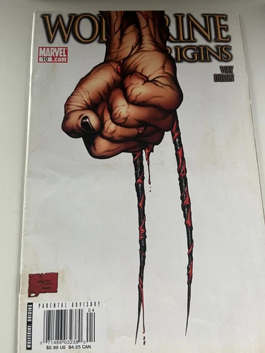 Wolverine Origins #10 Rare Newsstand Variant 1st Daken 2007