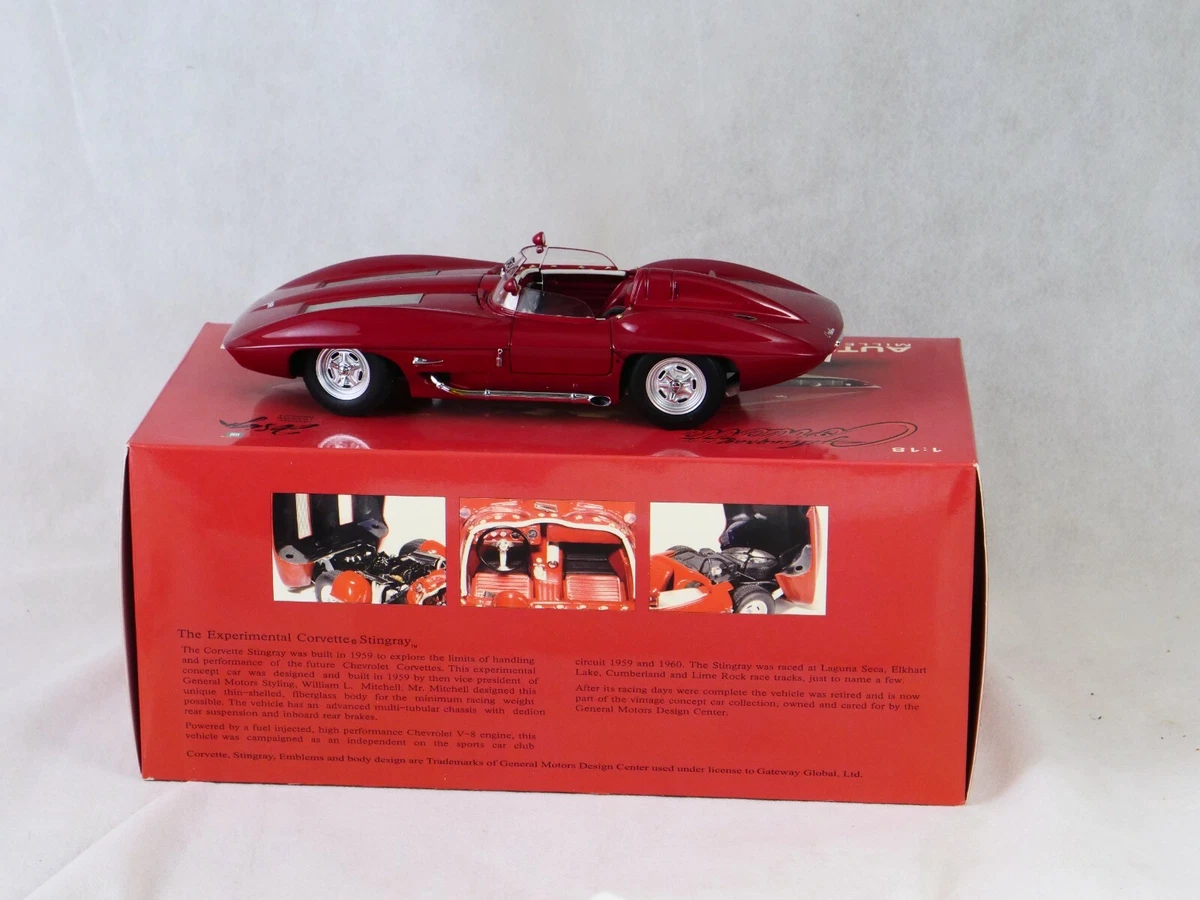 AUTOart Millenium 71111 Chevrolet Corvette Stingray 1959 Rot IN 