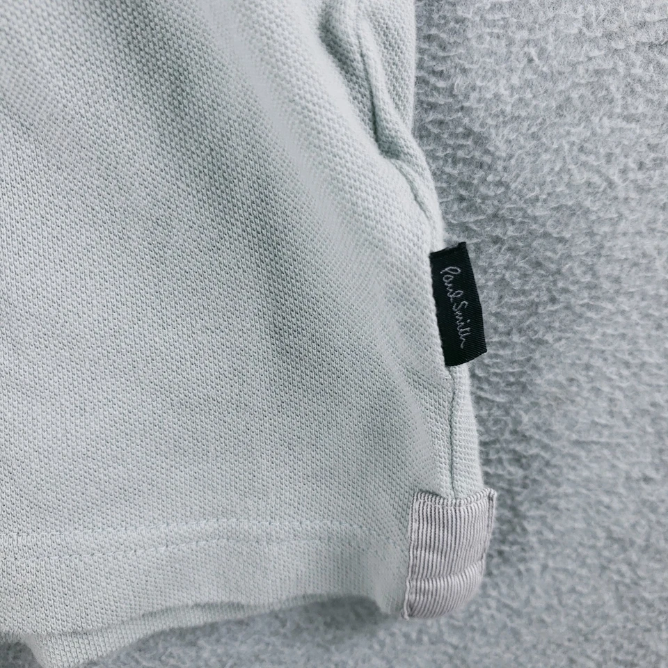 Polo Paul Smith Para Mujer Talla XL Azul Manga Corta Cuello Algodón Polo Foto 4 de 4