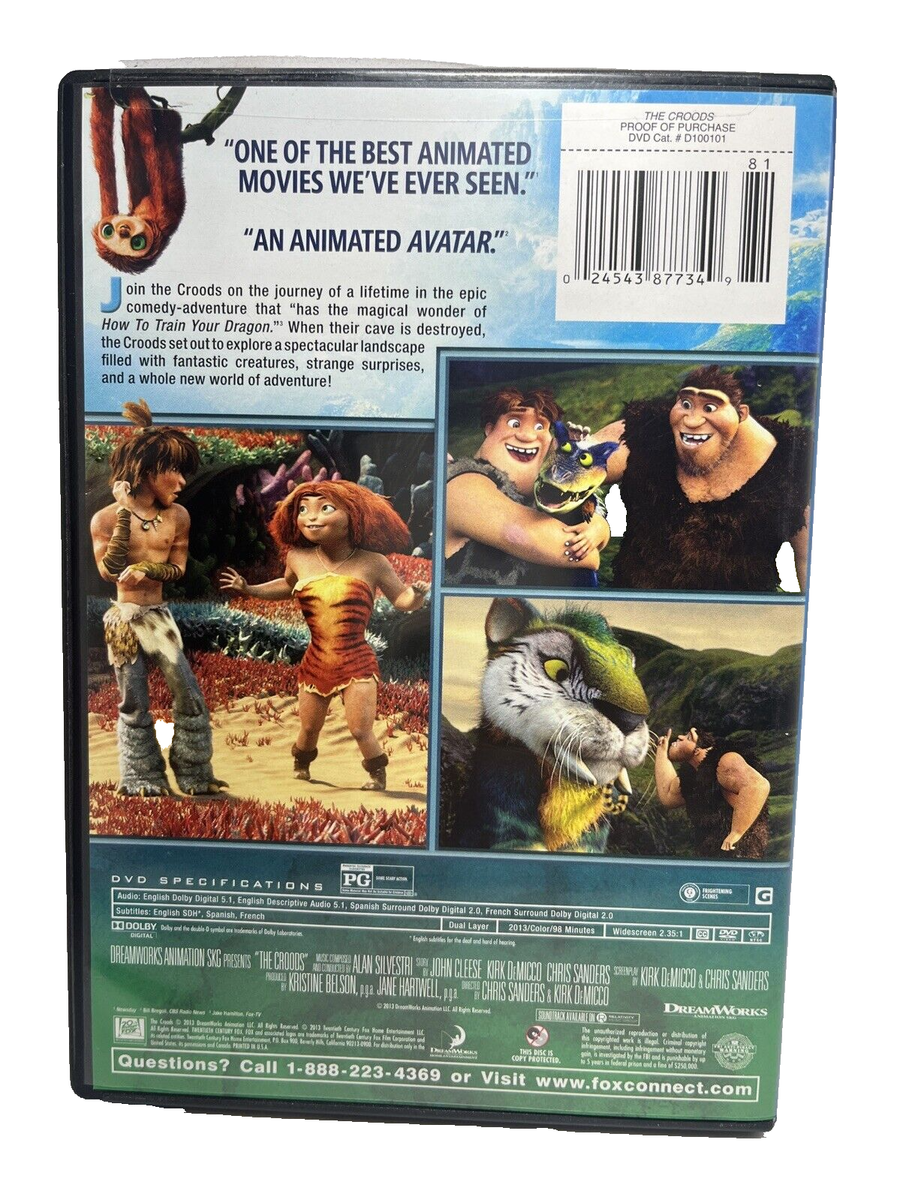 The Croods - 2013 DVD by DreamWorks | eBay