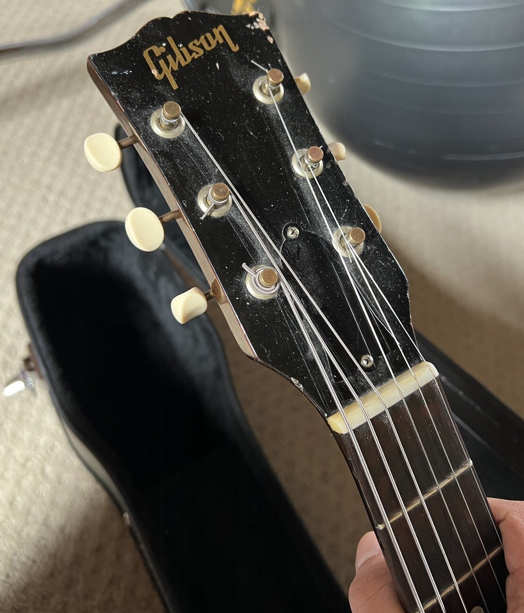 Vintage 1950 Gibson LG-1 Sunburst Acoustic Guitar | eBay