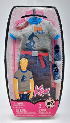 2008 Barbie Ken Fashionistas Moden: Malibu Casual Wear Outfit / Mattel N4873