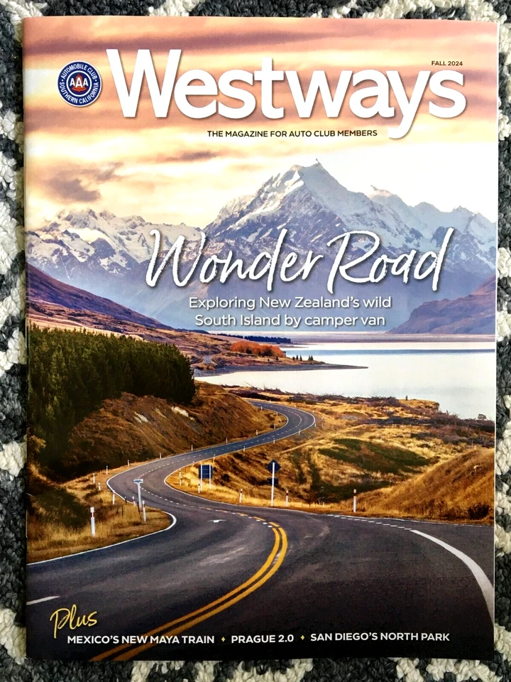 WESTWAYS MAGAZINE Auto Club AAA Fall 2024 MEXICO MAYA TRAIN San Diego North Park Foto 2 de 4