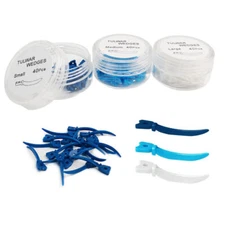 40 Pcs Dental Matrix System Tulwar Sectional Wedges Plastic Diastema Wedge Refil