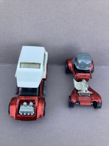 Hot Wheels Redlines 1969 Red Baron - Power Pad ottimo - Foto 3 di 8