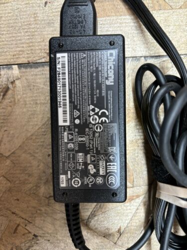 Chicony for Acer Laptop Charger AC Adapter Power Supply A18-045N1A USB-C 45W !!! - Picture 3 of 7