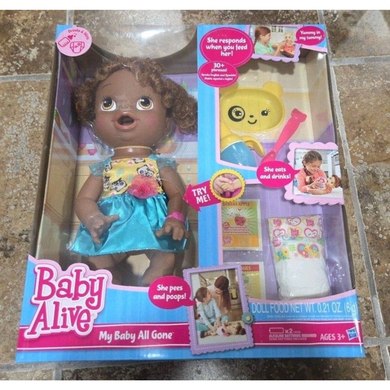 Baby Alive 2013 My Baby All Gone African American