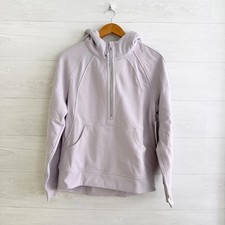 NWT Lululemon - Scuba Oversized Half-Zip Long Hoodie Lavender Silver, sz XS/S