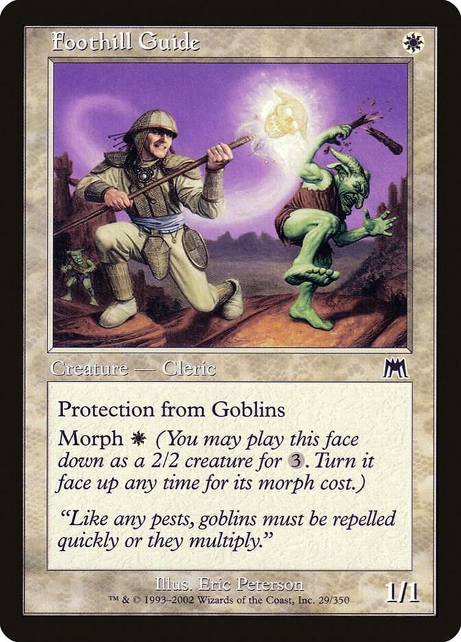 Foothill Guide 29 Onslaught Magic The Gathering MTG Card 2002 Near Mint