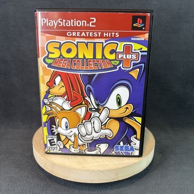 PlayStation 2 - Sonic Mega Collection Plus [Greatest Hits] - Complete - Tested