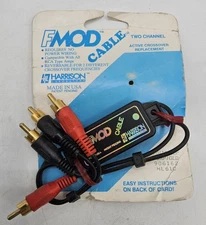 Harrison Labs FMOD Cable 70/100Hz LP Low Pass Subwoofer Electronic Crossover USA