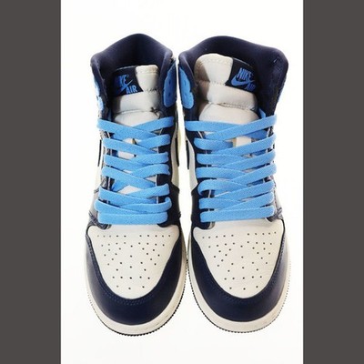 Nike JORDAN 1 RETRO HIGH OG GS OBSIDIAN 23.5cm 575441-140 Nike JORDAN 1 RETRO HIGH OG GS OBSIDIAN 23.5cm 575441-140