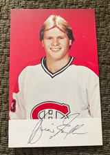 Brian Engblom 1979-80 Montreal Canadiens Hockey Postcard