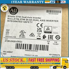 NEW Allen Bradley 2198-D020-ERS3 Kinetix 5700 Dual Axis Inverter