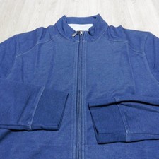 Johnnie-O Women's Medium Golf TOMI Jacket Midnight Blue Long Sleeve Full Zip