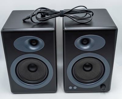 Audioengine A5+ Plus Powered Bookshelf Speakers Black  ( No Remote )