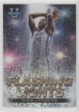2022 Bowman U Best Flashing Lights Speckle Refractor Chris Livingston #FL-4 0c6