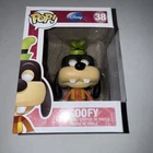 Goofy Disney Funko Pop! #38- Disney Logo. Comes in a protector