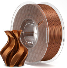 Silk PLA Filament 1.75Mm Copper 1KG, 3D Printer Filament Dimensional Accuracy /