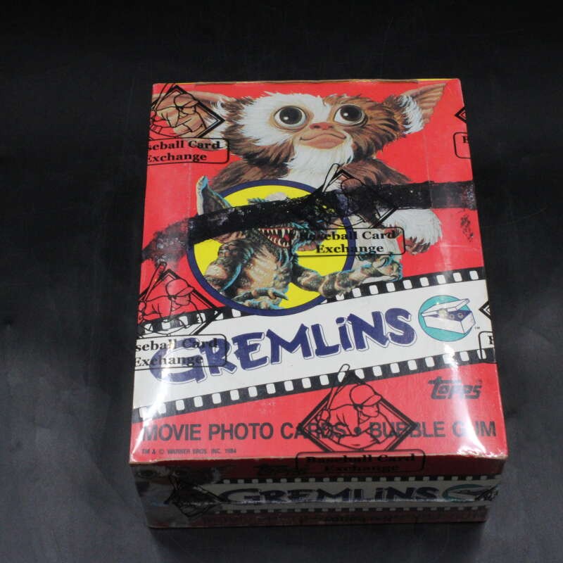 1984 Topps Gremlins BBCE Wrapped Wax Box 36 Packs SZ155