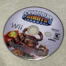 Nintendo Wii Skylanders Giants 2012 Disc Works