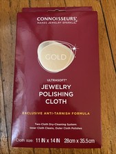 Connoisseurs Gold Polishing Cloth Jewelry Cleaner SUPER GREAT DEAL