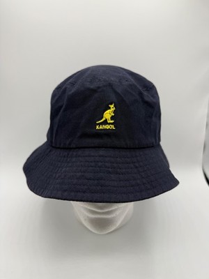 Kangol Washed Bucket Hat Navy Blue Size Large