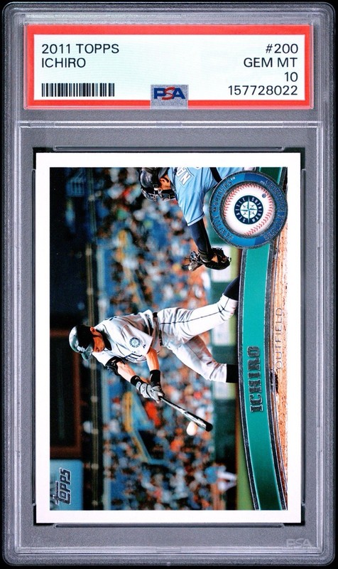 2011 Topps - Ichiro Suzuki #200 PSA 10!