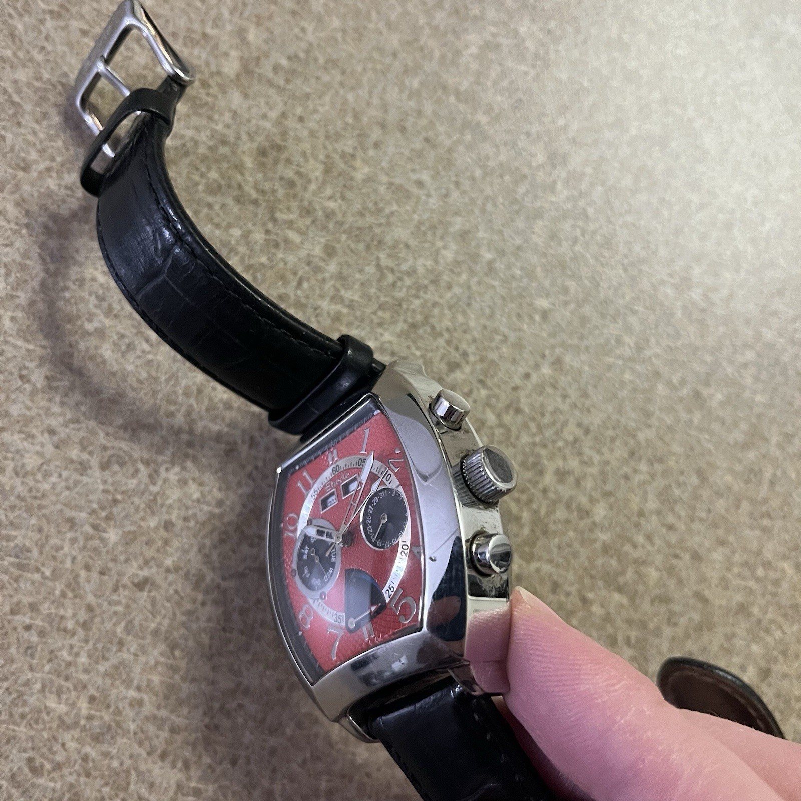 Eberle Automatic Watch Multifunction Moon Phase C… - image 7