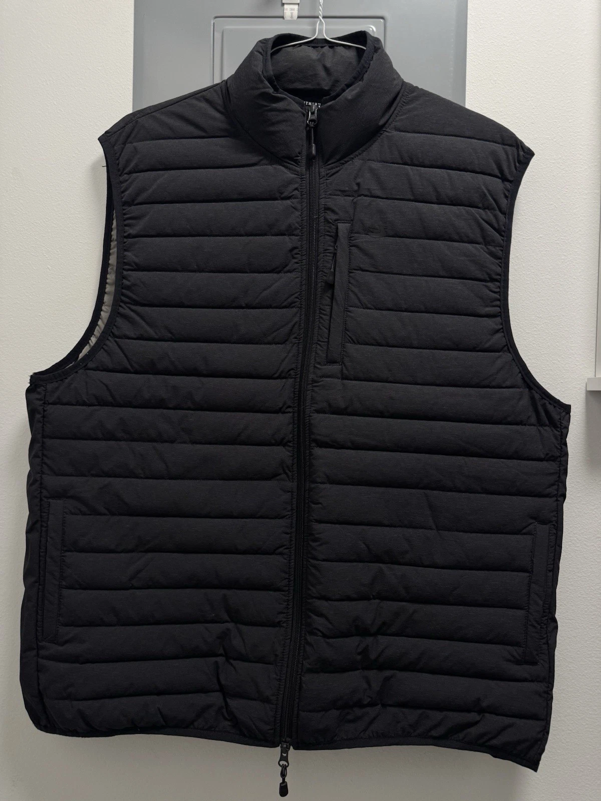 Southern Marsh Men’s XL Black FieldTec Quilted Performance Puffer Vest Full Zip