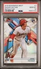 2018 Bowman’s Best Shohei Ohtani RC Refractor #1 PSA 10 Gem Mint Dodgers MVP