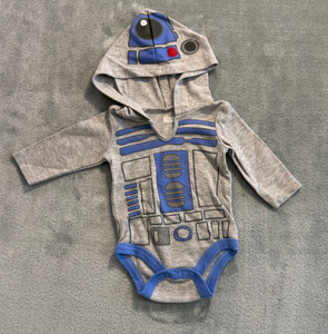 STAR WARS R2-D2 Infant Baby Boys Bodysuit