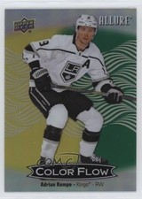 2024-25 Upper Deck Allure Color Flow Yellow Green Adrian Kempe #CFL-3 13c4