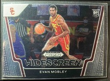 2021-22 Panini Prizm Draft Picks Evan Mobley #2 Widescreen RC Trojans