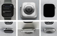 Apple Watch Series 10, 46mm, Alu, 4 Armbänder, Silber, Akku 98%, OVP, wie neu!