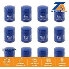 Engine Oil Filter (12 Pack) For Chevrolet GMC Silverado 1500 Sierra 2500 HD XL