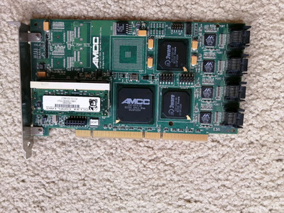 AMCC 3ware 9500S-8 LSI Raid Controller Card PC 133 Compliant PC133-333-542-Z