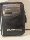 Vintage Sony Walkman WM FX101 Portable Cassette Player AM/FM Radio Parts Repair