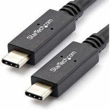 Image of Startech 1M 3 Ft Usb C Cable With Power Delivery 5A M/M Usb 3.1 10Gbps Usb-If Ce