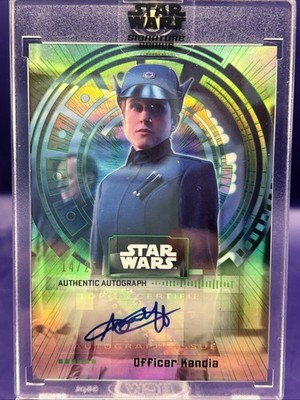 2022 Topps Star Wars Signature Series Office Kandia 14/25