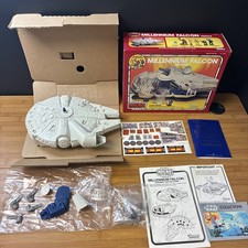 Star Wars Micro Collection Millennium Falcon Unused Pcs 1982 Sealed Figures NIB