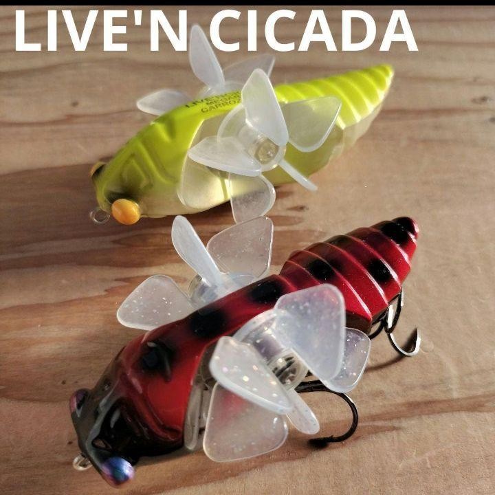 ルアー・フライ Megabass CARROZZERIA LTD LIVE'N CICADA Fishing Lure Megabass Carrozzeria Ltd Live'N Cicada | eBay
