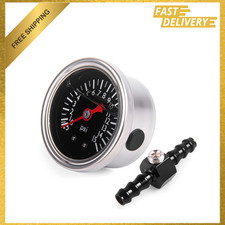 Universal Fuel Pressure Gauge 0-15 Psi Stainless Steel Brass 18 Npt 1-12 Inch Universal Fuel Pressure Gauge 0-15 Psi Stainless Steel Brass 18 Npt 1-12 Inch
