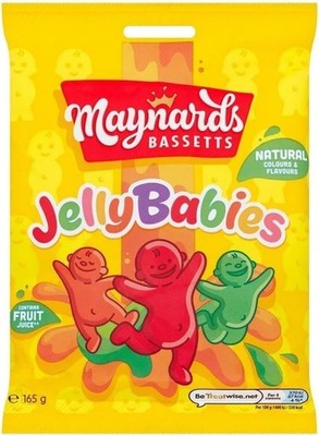 Maynards Bassetts Jelly Babies Sweets Bag x3