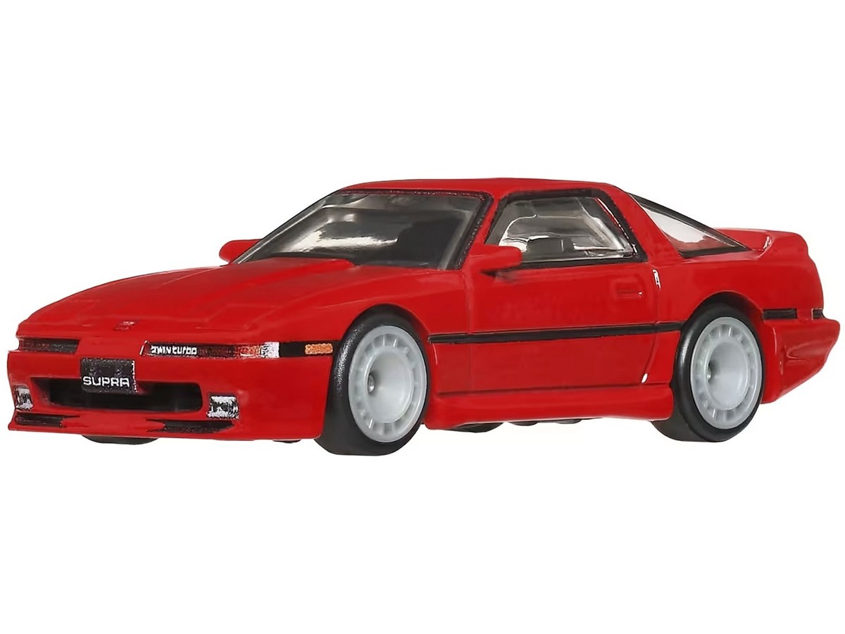 1989 TOYOTA SUPRA RHD RED DIECAST MODEL CAR BY HOT WHEELS JBK90 | eBay