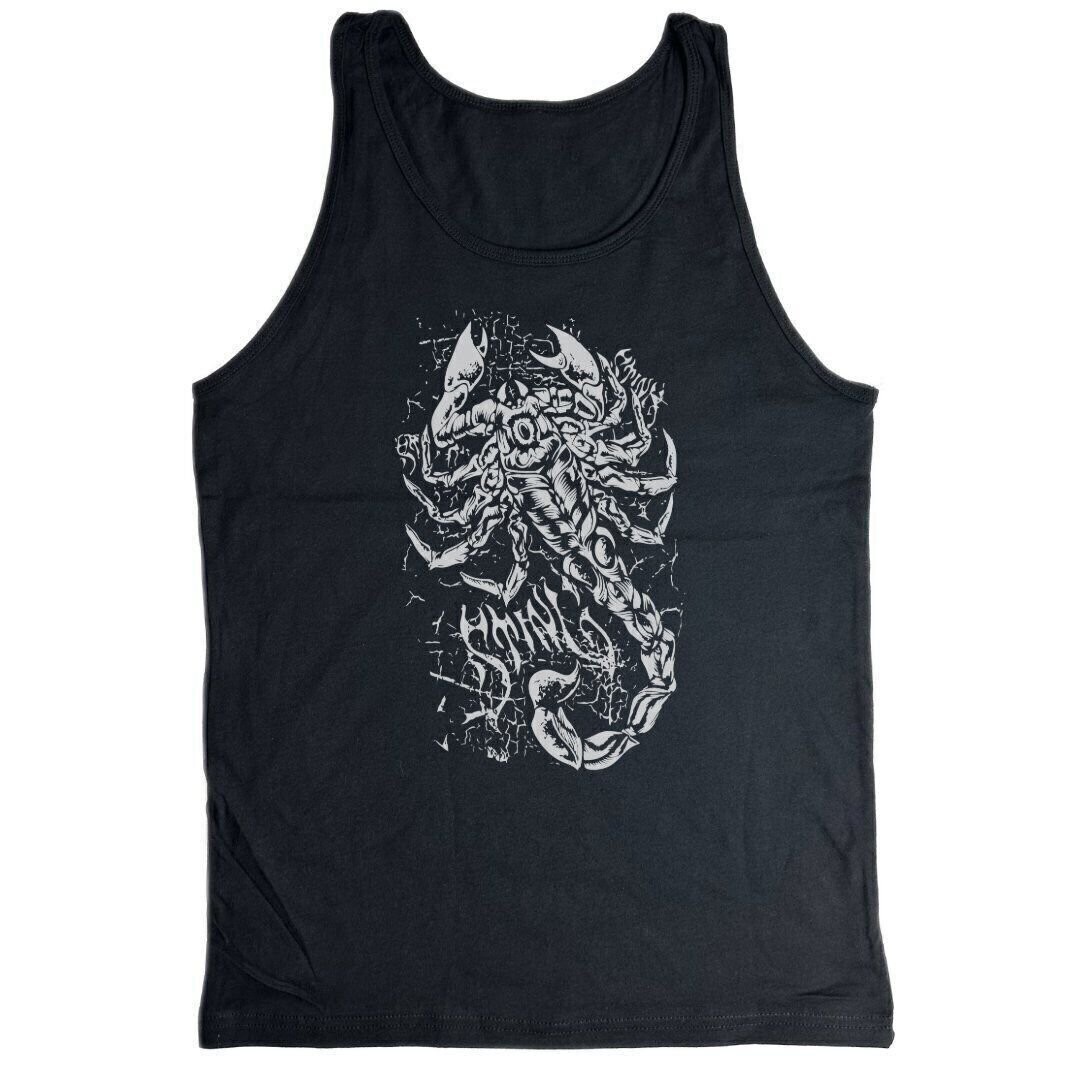 Sting White Scorpion Black Tank Top Shirt | eBay