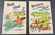 1946 New Haven Railroad -Rhode Island & Berkshires- Brochures....2 Items