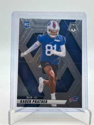 2025 Panini Mosaic Rookie Kaden Prather #343 Bills