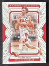 Matas Buzelis 2024-25 Panini National Treasures Silver Base RC /75 #12